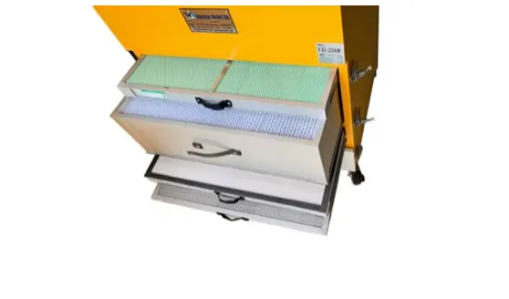 Filtros para extractor de humo